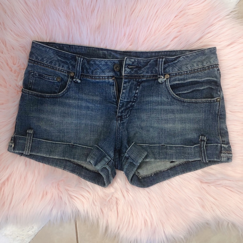 Volcom denim shorts!